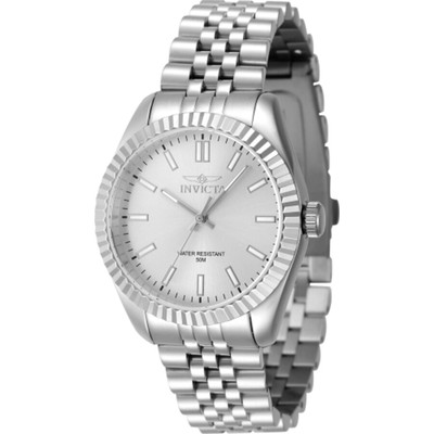 Женские часы Invicta Specialty с кварцевым серебряным циферблатом 47495