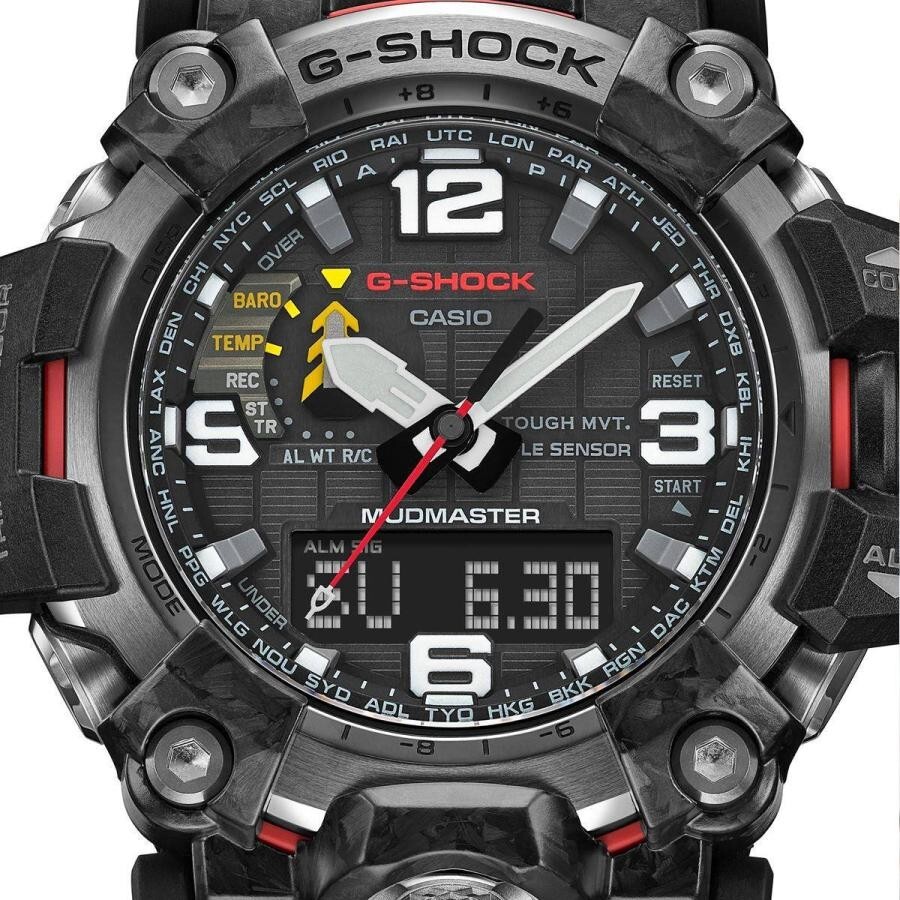 Pre-owned Casio G-shock Men's Black Watch - Gwg-2000-1a3jf