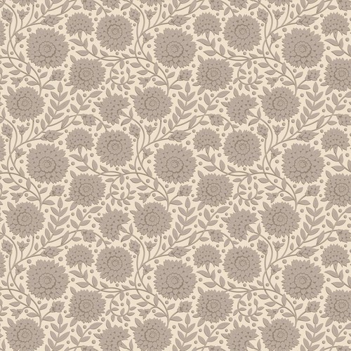 Quilting Patchwork Fabric TILDA Windy Days Aella Grey 50x55cm FQ
