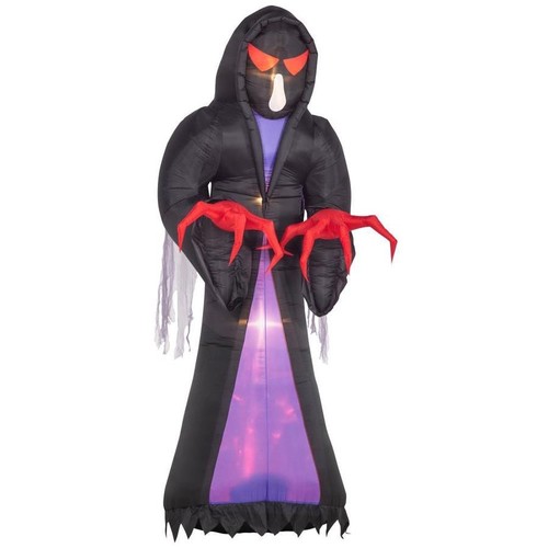 16 FT COLOSSAL GRIM REAPER Airblown Lighted Yard Inflatable HALLOWEEN NEW