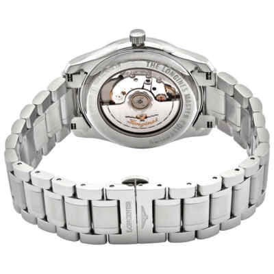 Pre-owned Longines Master Automatic Moonphase Silver Dial Men's Watch L29094786