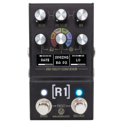 Walrus Audio Mako Series MKII R1 High-Fidelity Reverb Guitar Effect Pedal