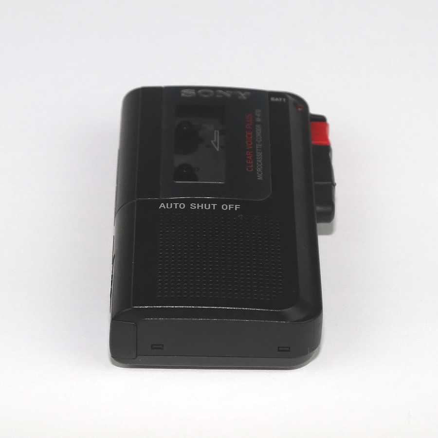 Sony Microcassette-Corder M-470 Not Working, For Parts or Repair