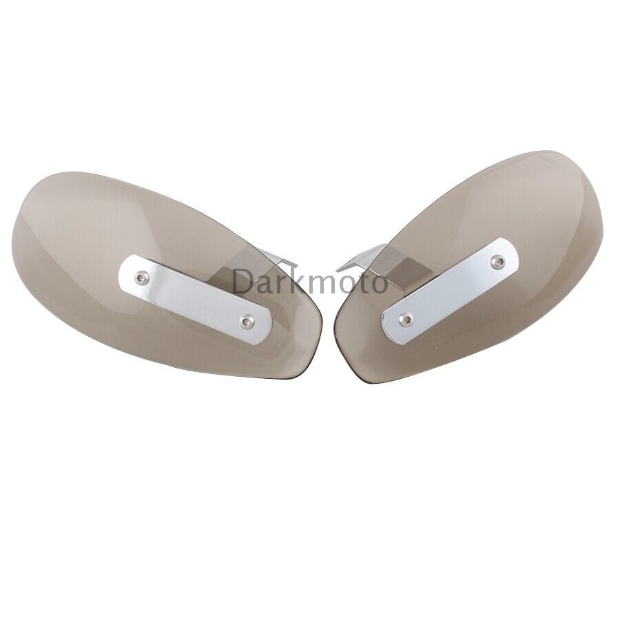 Universal Smoke Motorcycle Handle Bar Hand Guard Protector Wind Deflector Shield