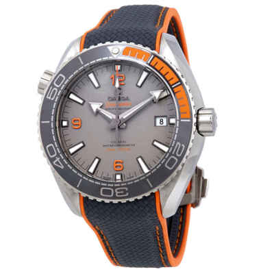 Мужские часы Omega Seamaster с автоматическим серым циферблатом 215.92.44.21.99.001