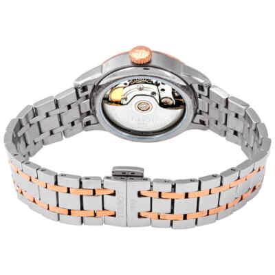 Pre-owned Tissot Chemin Des Tourelles Automatic Mop Dial Ladies Watch T099.207.22.118.02