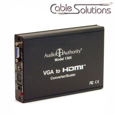 Audio Authority 1385 VGA to HDMI Advanced Video Scaler