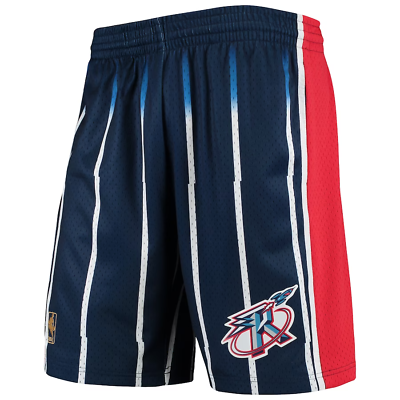 NEW Mitchell Ness Houston Rockets Retro Swingman Team Shorts S