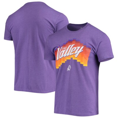 Phoenix Suns The Valley Men's Sportiqe Short-Sleeve Purple T-Shirt Size 2XL NEW 