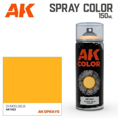 AK Interactive: COLOR SPRAYS - Spray Paint Range - 150ml