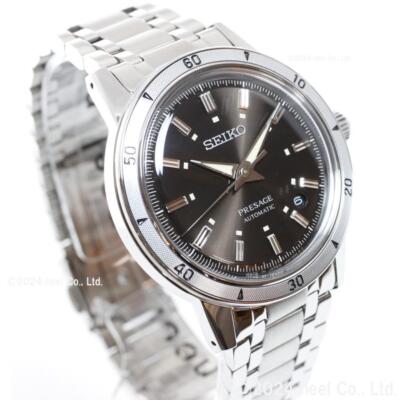 Pre-owned Seiko Presage Sary249 Men Watch Style 60's Automatic Mechanical Stainless Steel
