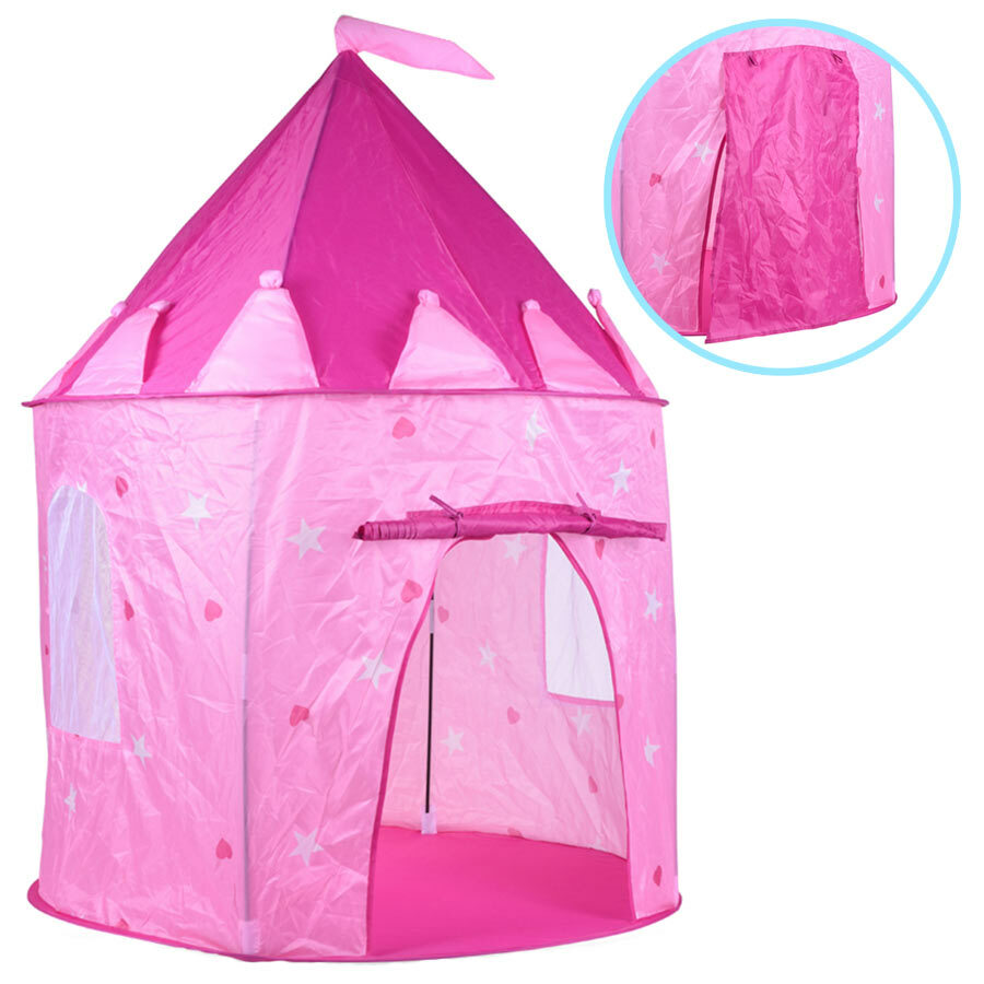 Kinder Spielzelt Prinzessin Kinderzelt Spiel Haus Höhle Bällebad Babyzelt Rosa