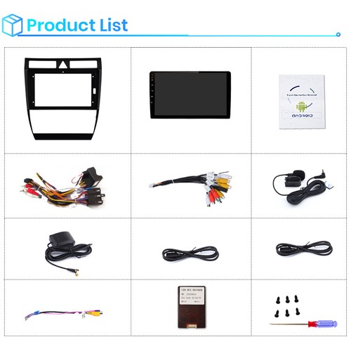 For Audi A6 S6 1997-2004 32GB Carplay Android 12.0 Car GPS Navi Stereo Radio BT
