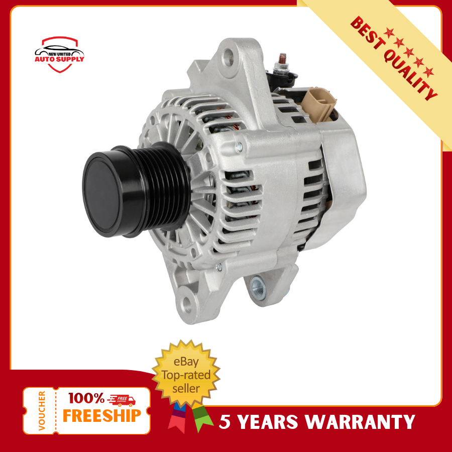 11354 Alternator 80A 12V 7-Groove CW For 2006-2015 Toyota Tacoma L4 2.7L