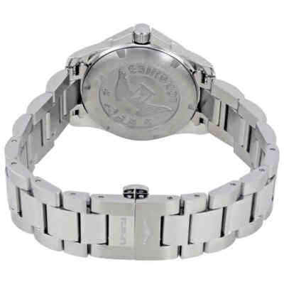 Pre-owned Longines Conquest Silver Dial Ladies 34 Mm Watch L33774766