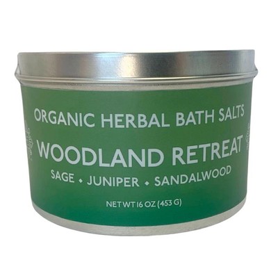 Соли для ванн Four Elements Organic Herbals Woodland Retreat в упаковке по 16 унций