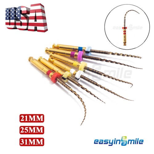 10pks Dental Endodontic Rotary Files X3 Pro X-Taper Niti Endo Engine File25/31MM