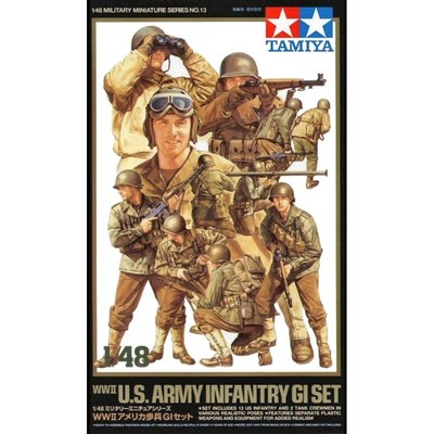 US. Army Infantry Gig Set 1/48 Military Model Kit Tamiya 32513