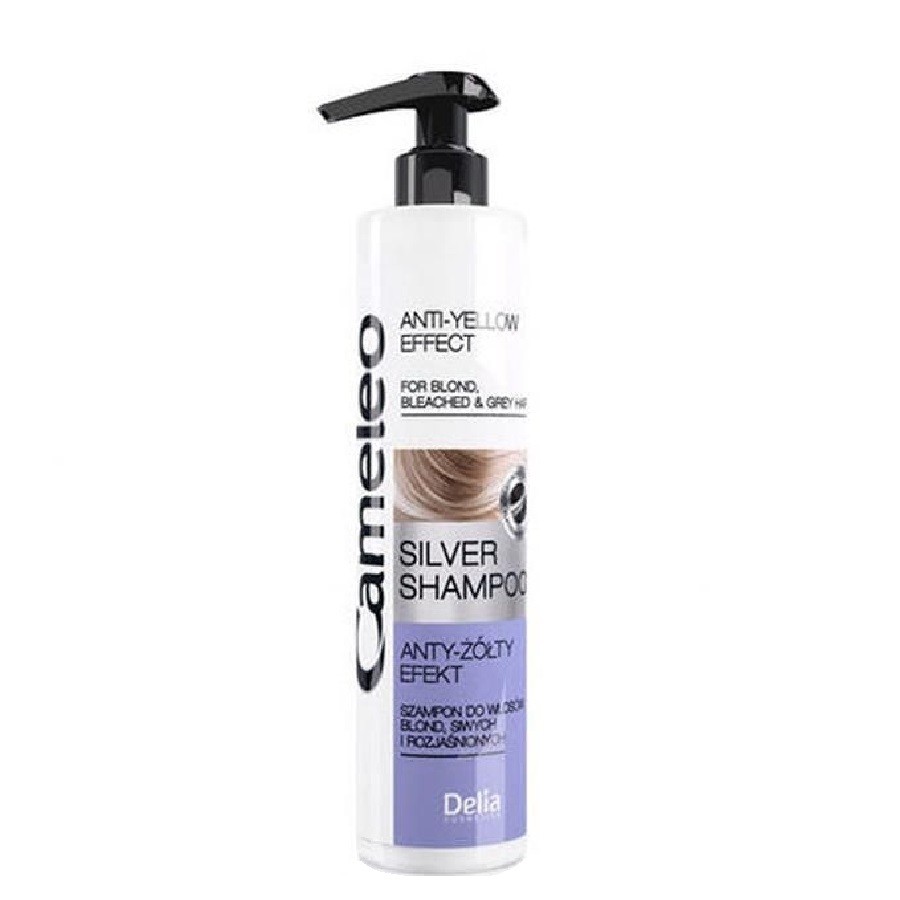 Details Zu Delia Cameleo Silver Shampoo For Blond Bleached Grey Hair No Yellow Effect