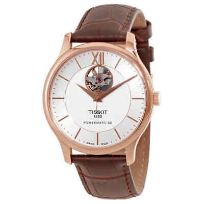 TIST0639073603800 Мужские часы Tissot T Classic Tradition с автоматическим управлением из кожи -
