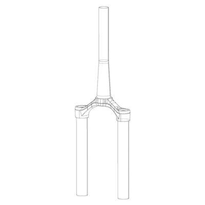 RockShox CSU for SIDB/RBA 2927+ 51 TPR BLK, 11.4018.008.407
