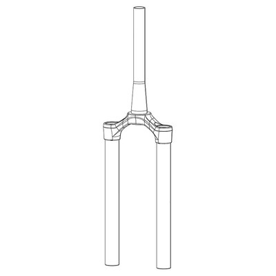 RockShox CSU for Lyrik/Yari SA 29 51 DFBLK, 11.4018.008.446