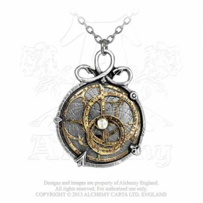 Alchemy Gothic Anguistralobe Pendant Necklace   Local Stock   Gothic