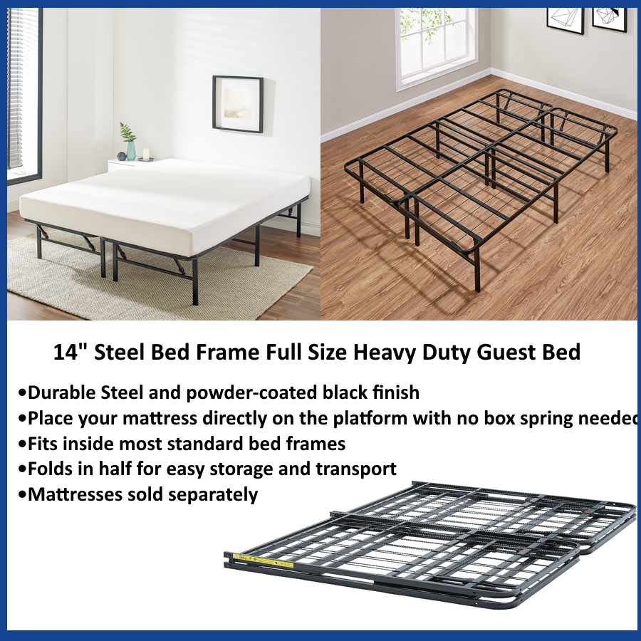 Full Foldable Heavy Duty Guest Bed (no Tools Needed)