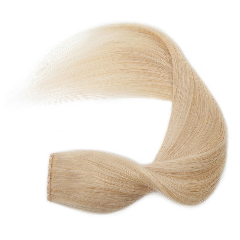 Thick 100% Real Remy Human Hair Extensions Clip In One Piece Half Head 8''-24''