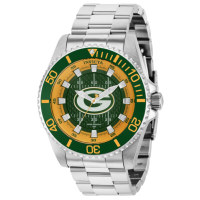Invicta NFL Green Bay Packers Quartz Men's Watch 36929