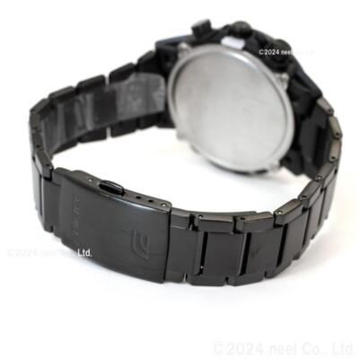 Pre-owned Casio Edifice Sospensione Efs-s640ydc-1ajf Men Watch Chronograph Solar Carbon
