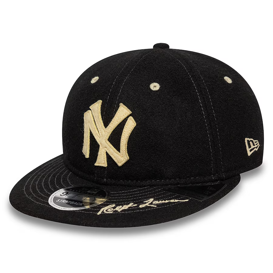 【新品未使用】Polo Ralph Lauren Yankees Cap Polo Ralph Lauren Yankees Wool Cap