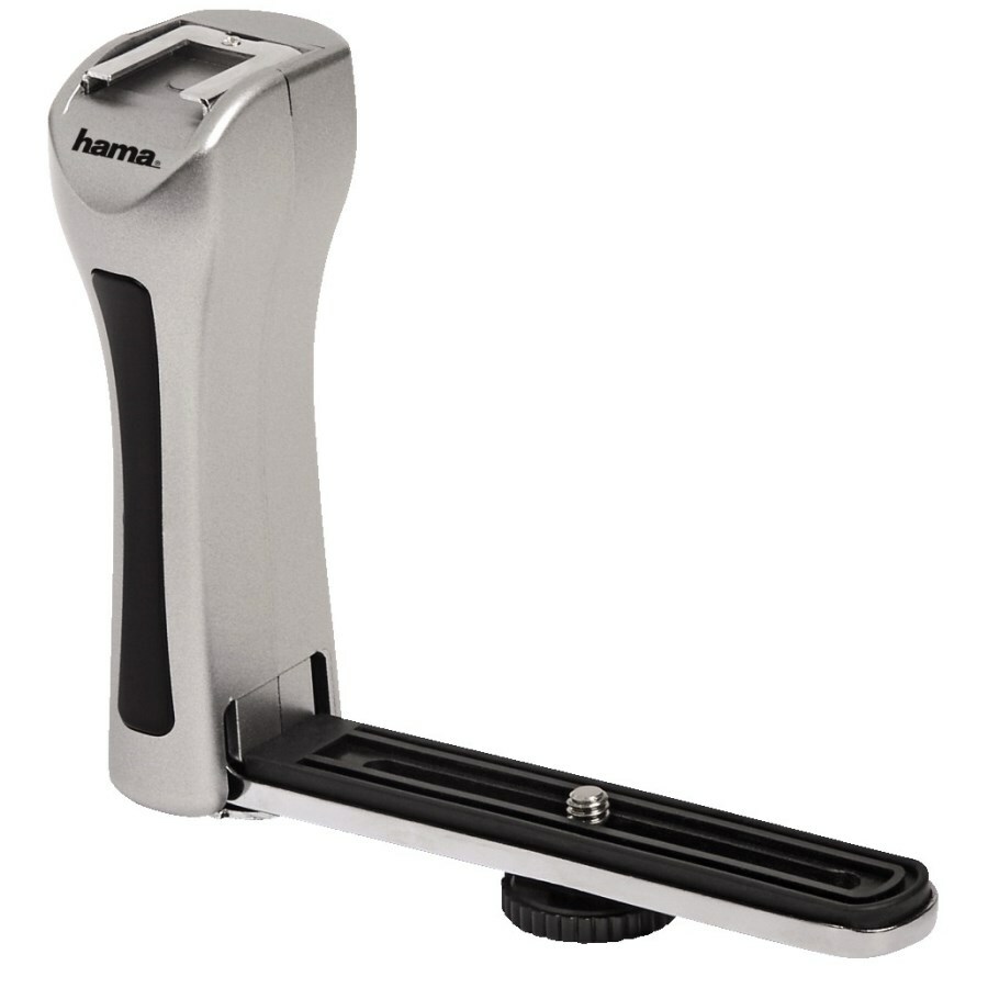 Hama Blitz-Schiene Halter 90° Winkel-Schiene Flash Bracket DSLR SLR Camcorder