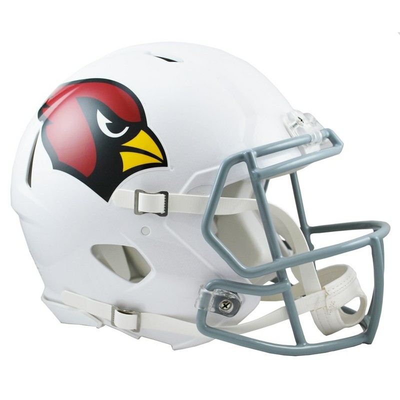 Nfl Arizona Cardinals Casque De Football Authentique Taille RÃ©Elle