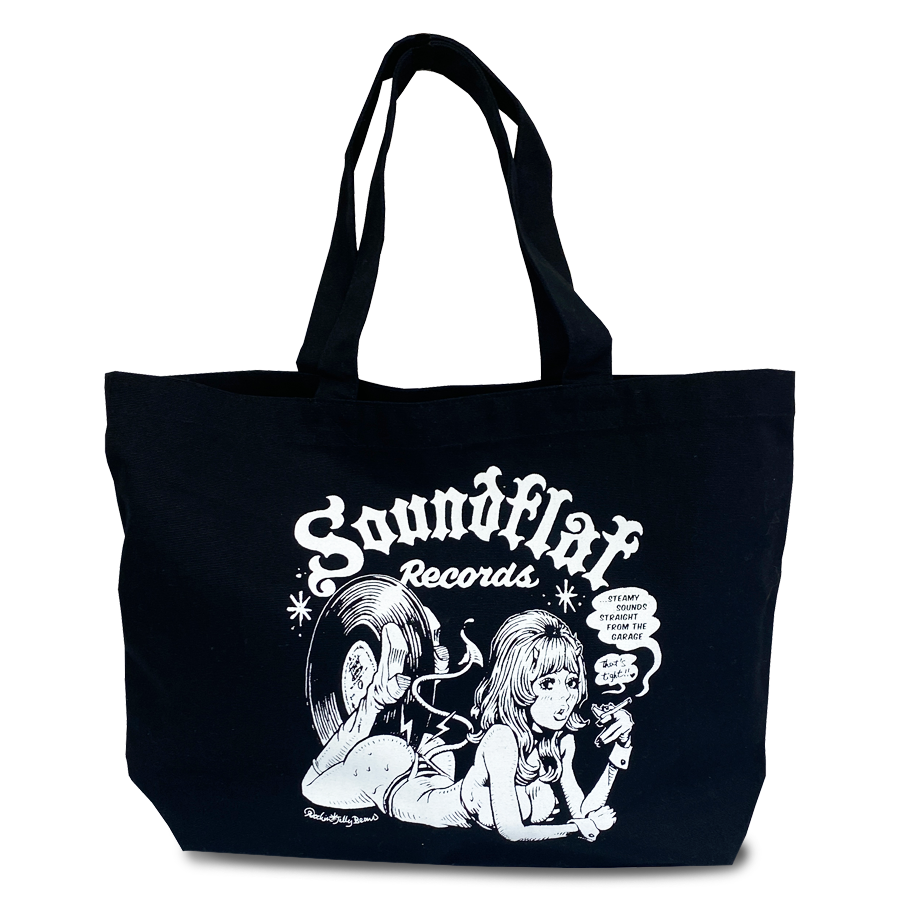 Rockin' Jelly Bean ×Soundflat Records Soundflat girl Canvas