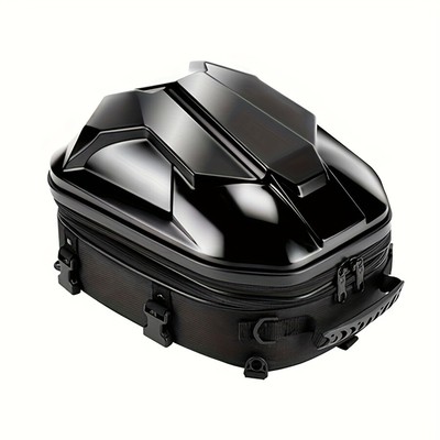 15L-20L Motorcycle Tail Bag Backpack Helmet Bag Tailbag Crossbody Bag Storage×1