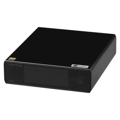 TOPPING E50 Hi-Res ES9068AS DAC MQA Decoder XMOS XU216 RCA/TRS Output Preamp DAC