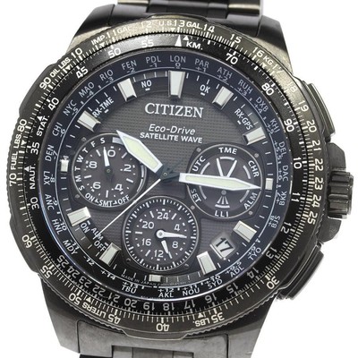 Citizen Promaster Eco Drive Chronograph F900-S104611 Solar Radio 47mm Men's Used