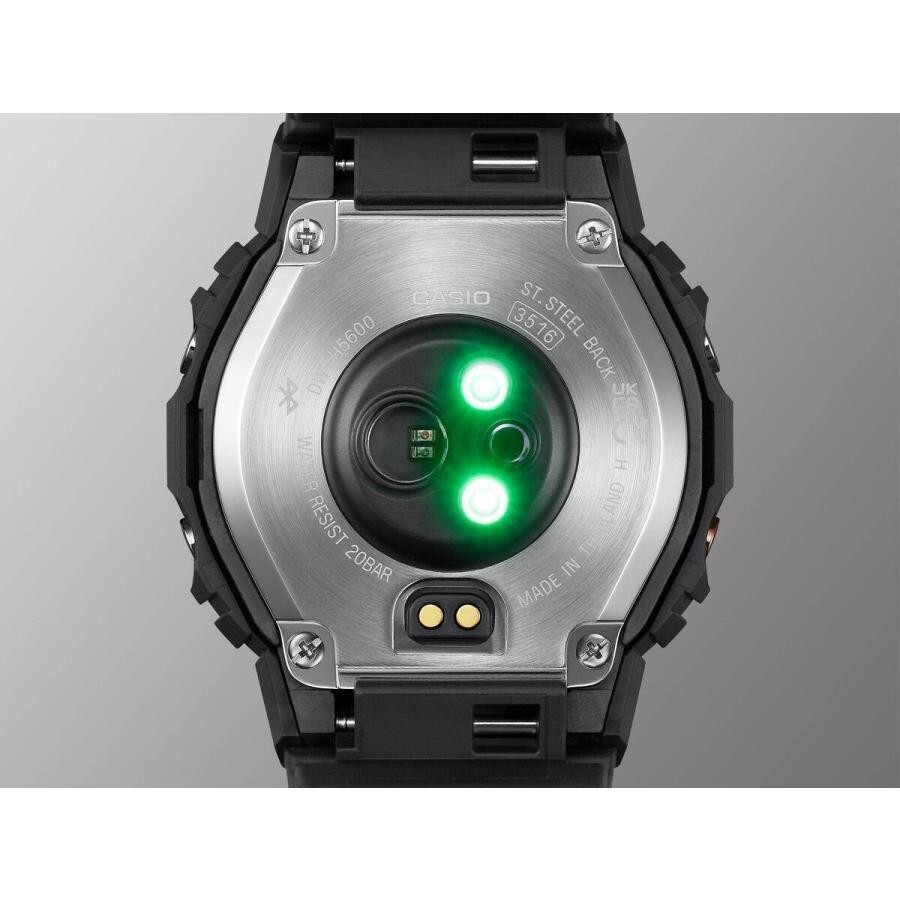 Pre-owned Casio G-shock Dw-h5600mb-1jr G-squad Gps Solar Usb Charging Watch Bluetooth .