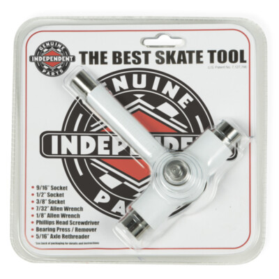 INDEPENDENT REFLEX Threader Skateboard Tool BEST SKATE TOOL White