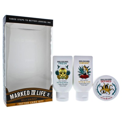 Billy Jealousy Men's Marked IV Life Tattoo Care Kit Skin Care 181044000857