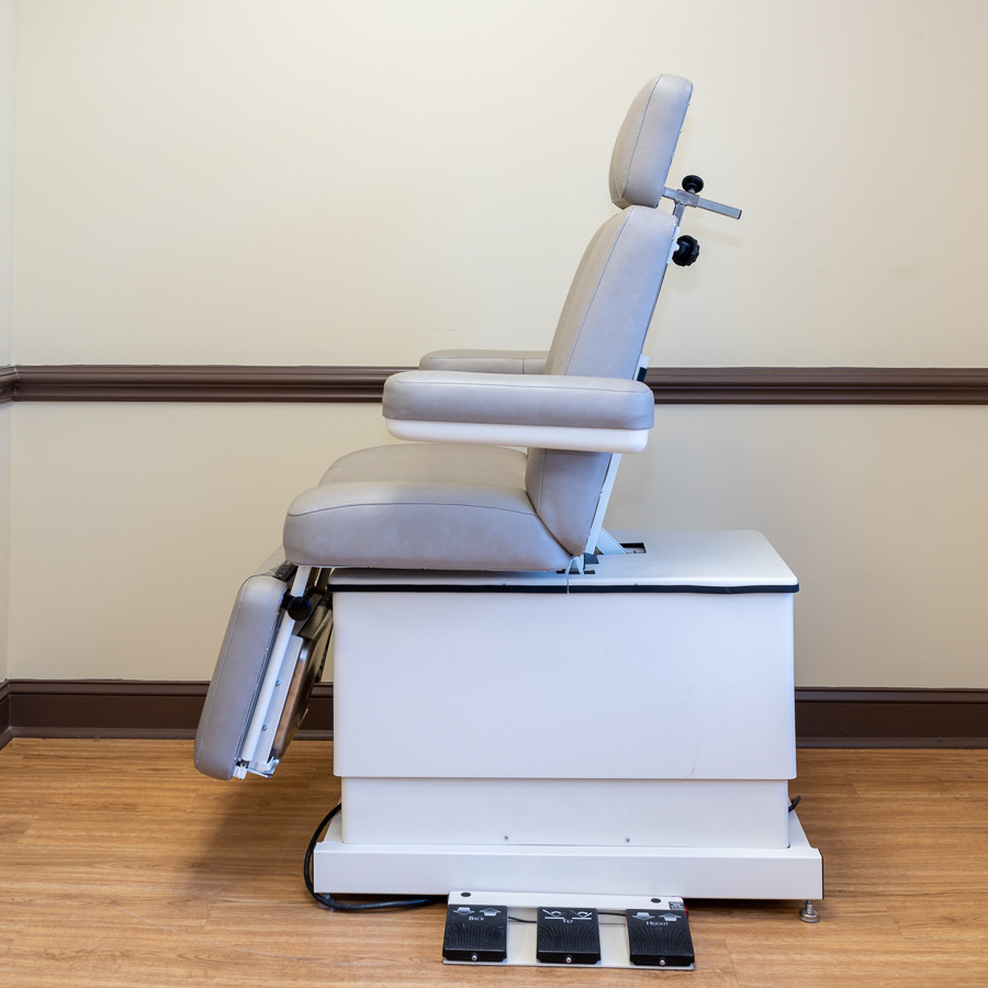 Hill HA90P Podiatry Medical Chair with Power Elevation, Back and Tilt