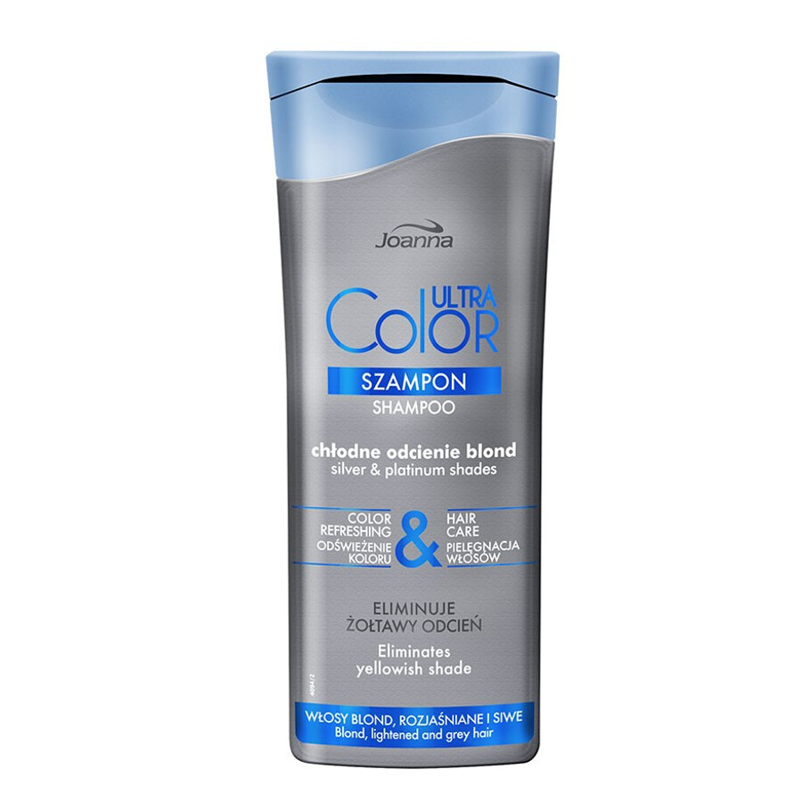 Details Zu Joanna Ultra Color System Shampoo Platinum Shade For Blond Dyed Or Grey Hair