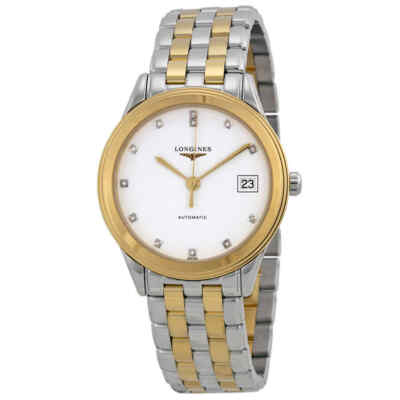 Флагманские мужские часы Longines Les Grandes с бриллиантовым автоподзаводом L4.774.3.27.7