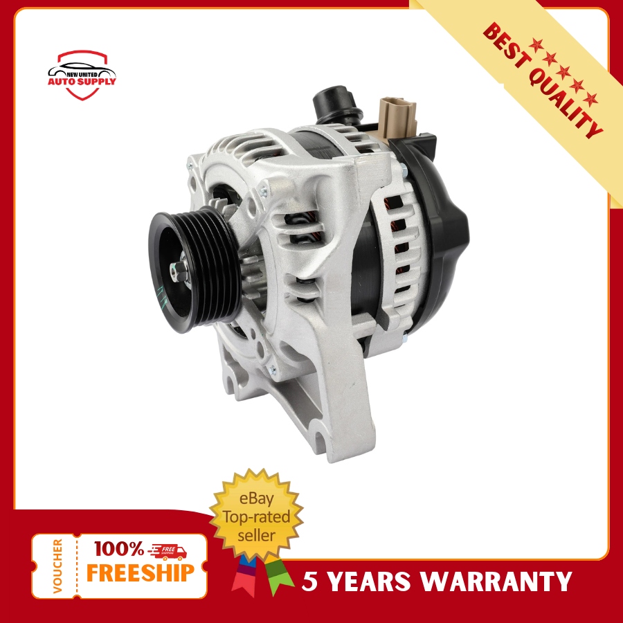 Alternator 11432A 155 6-Groove Pulley CW For 08-19 Ford Mercury V8 4.6L 5.4L