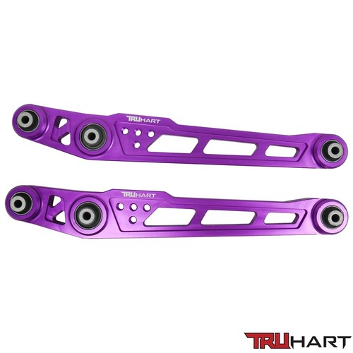 TRUHART REAR LOWER CONTROL ARMS KIT PURPLE FOR HONDA CIVIC 1996-2000 TH-H102-PU