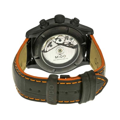 Pre-owned Mido Multifort Automatic Chronograph Men's Watch M0056143605122