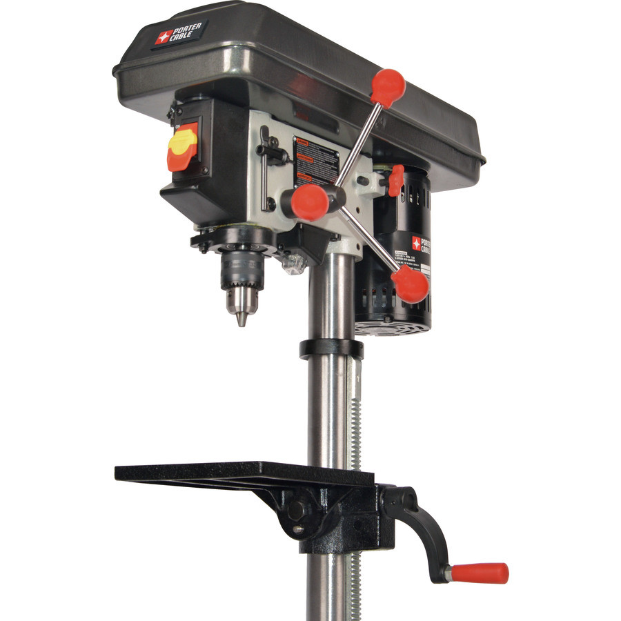 New Porter-Cable Bench Drill Press 3.2-Amp Adjustable Metal Wood Table Top Tool