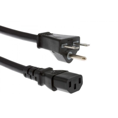 6-10P to C13 Computer Power Cable - 10A 250V 14AWG