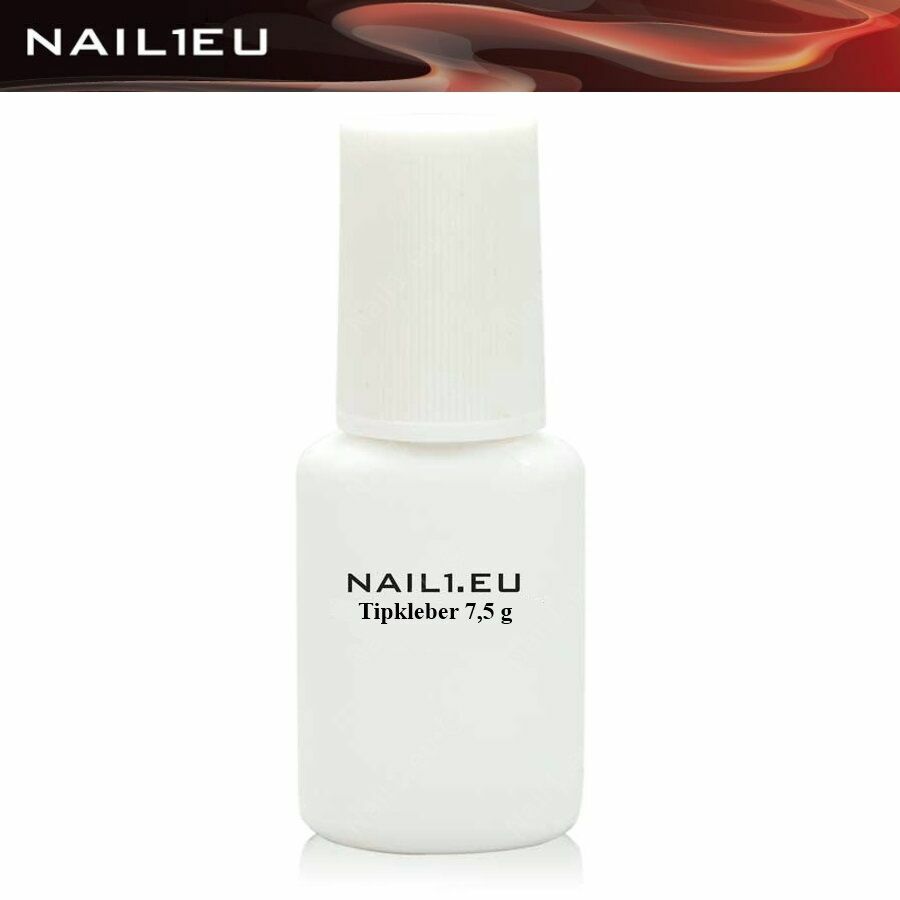 Tipkleber mit Pinsel 7,5ml / Kleber für Tips, Nagelkleber, Tip Kleber